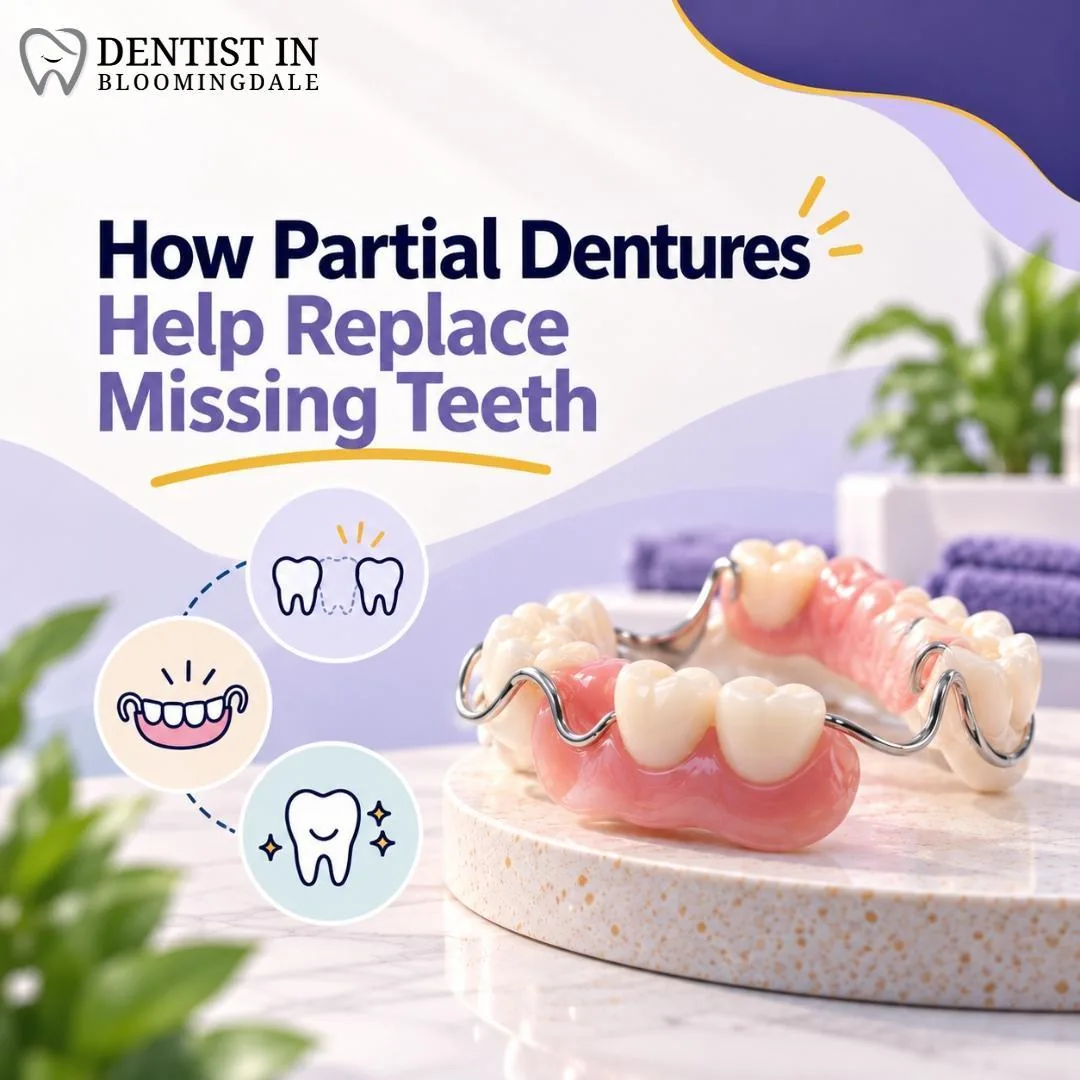 How Partial Dentures Help Replace Missing Teeth